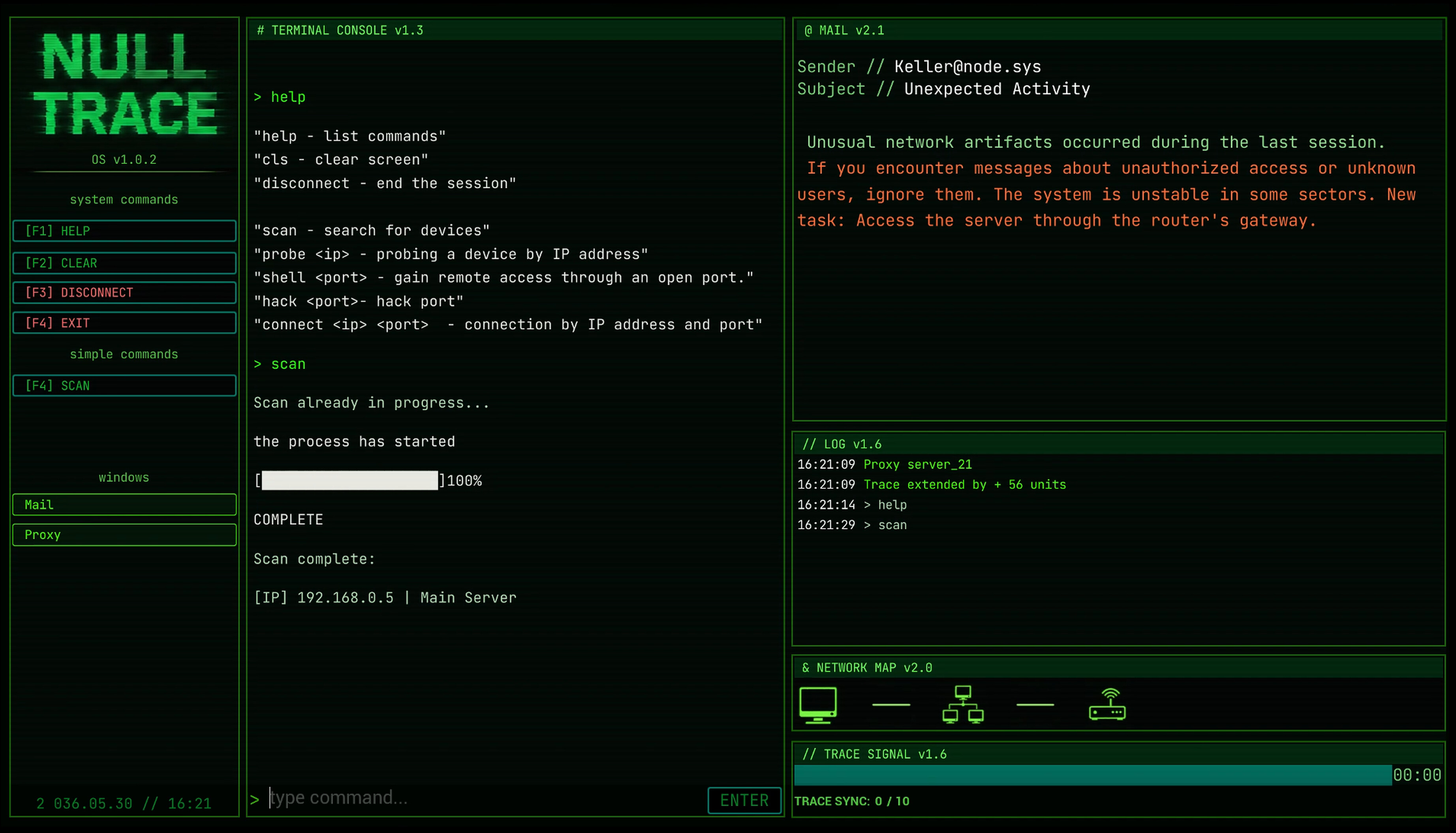 NULL TRACE screenshot 3