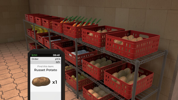 Order Picker Simulator screenshot 1
