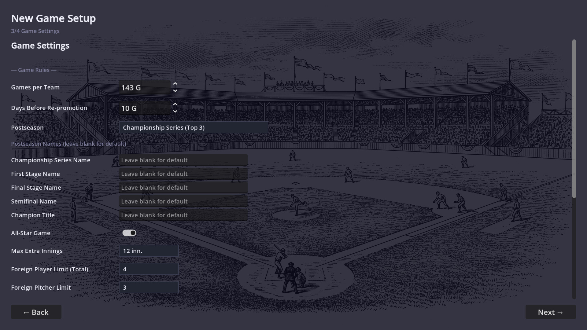 Hakoniwa Base Ball screenshot 2