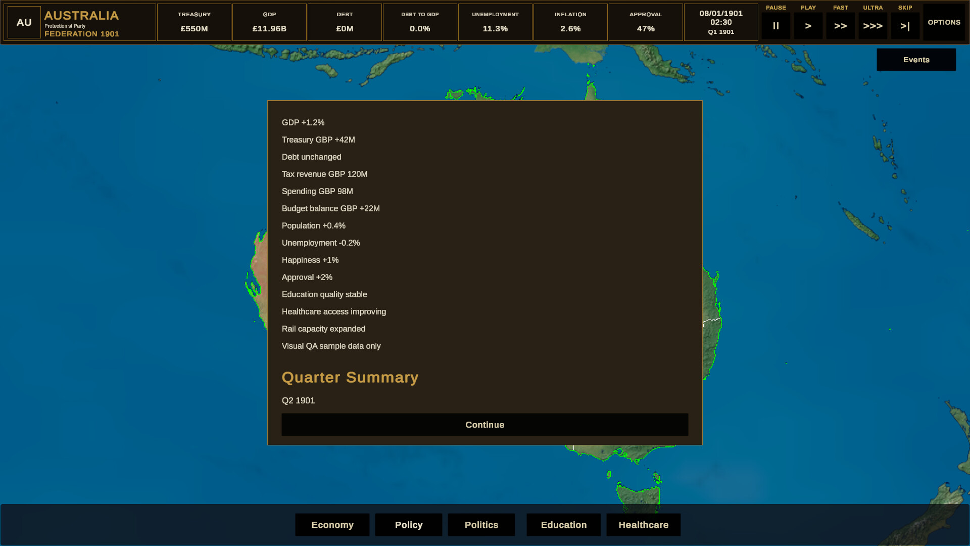 Australian Federation screenshot 4