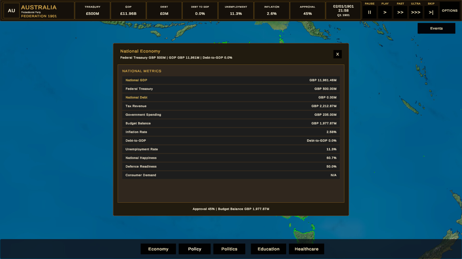 Australian Federation screenshot 3