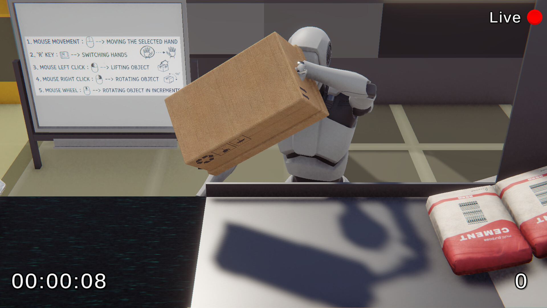 SimulLogistics: RoboHands screenshot 3