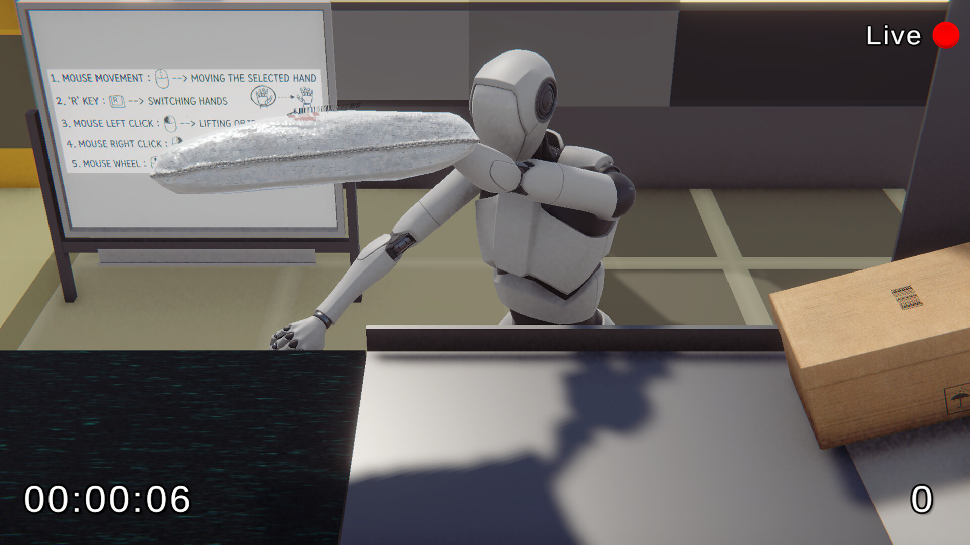 SimulLogistics: RoboHands screenshot 2