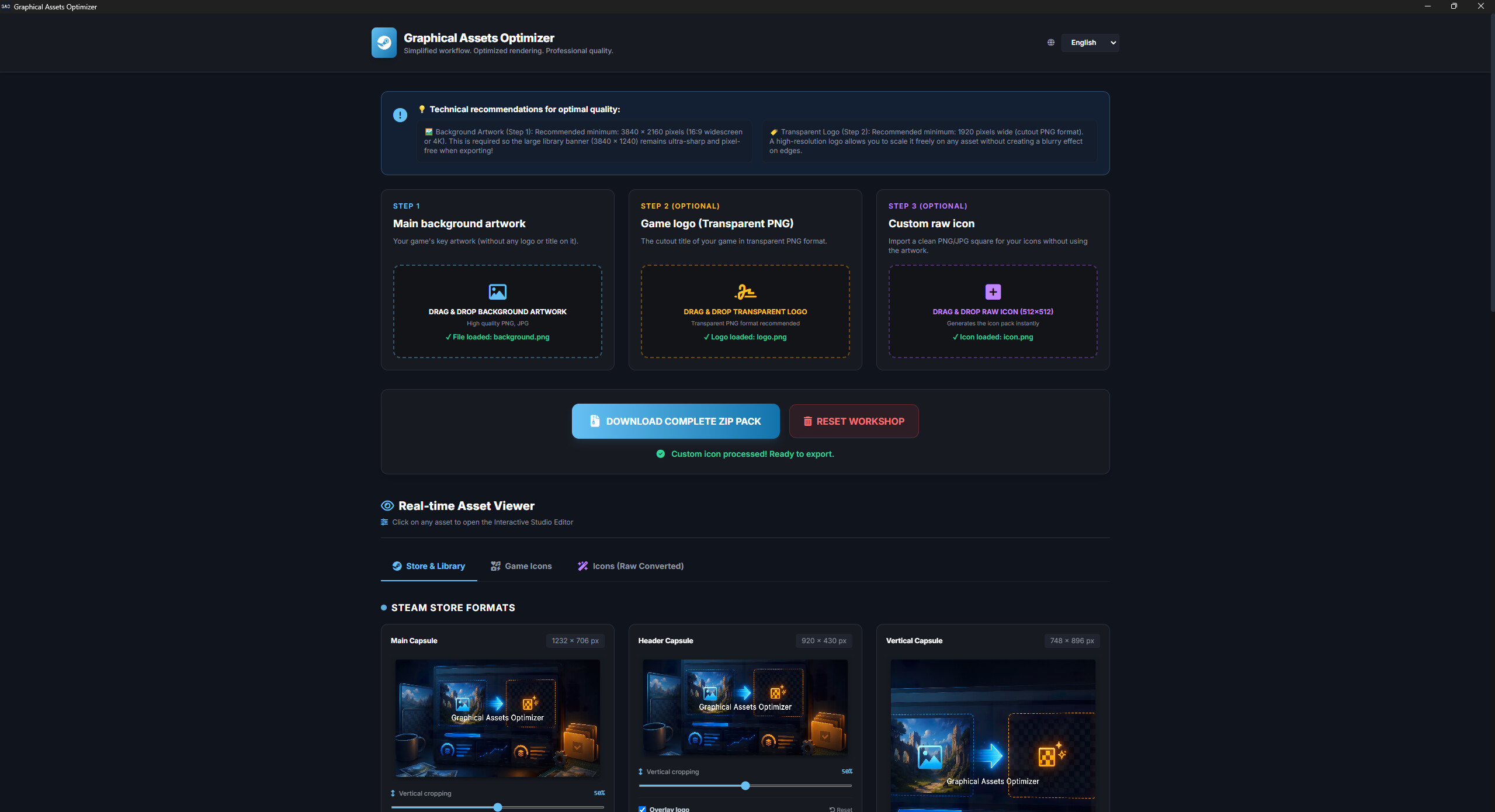 Graphical Assets Optimizer screenshot 9