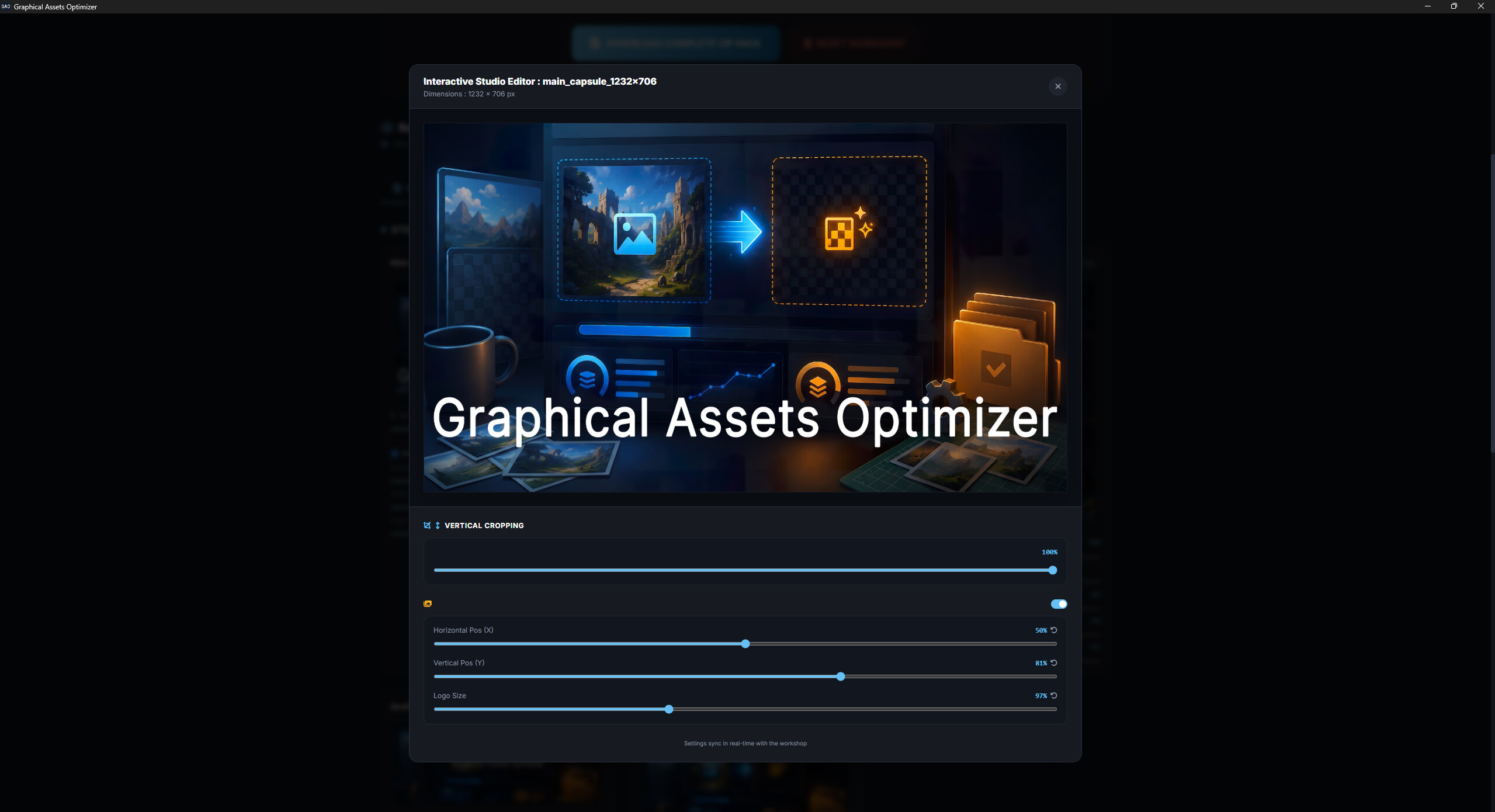 Graphical Assets Optimizer screenshot 2
