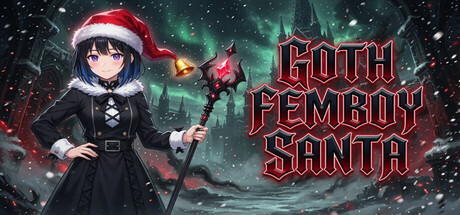 Goth Femboy Santa