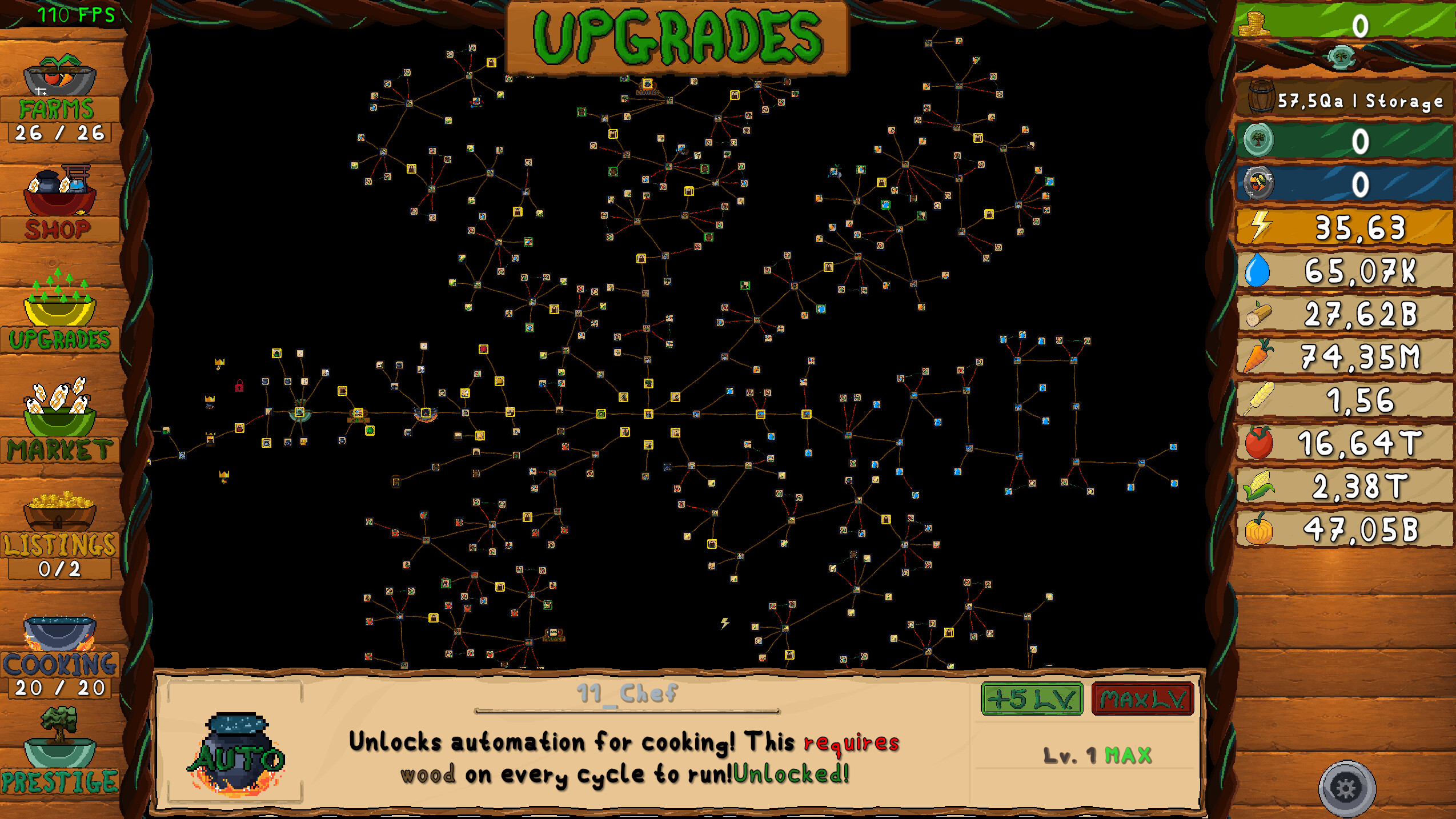 Marketfield Idle screenshot 1
