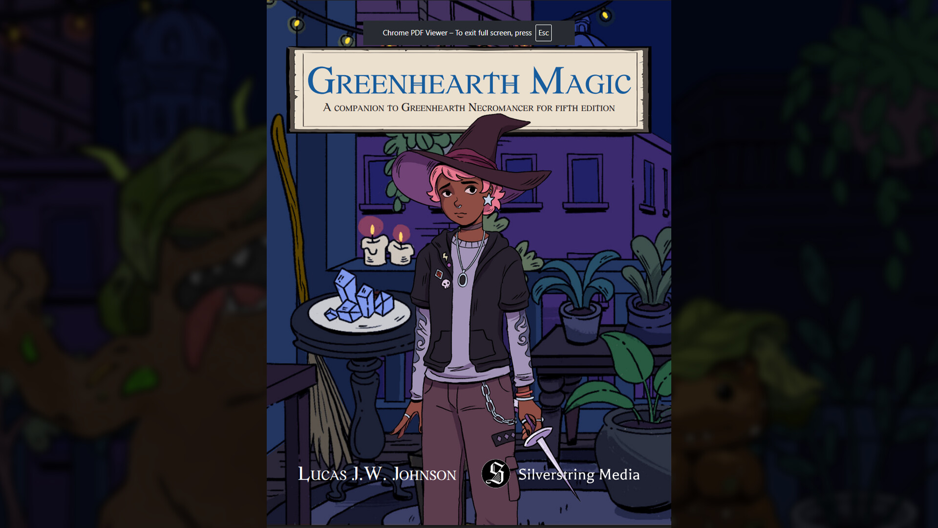 Greenhearth Magic: A companion to Greenhearth Necromancer for 5.5e screenshot 1