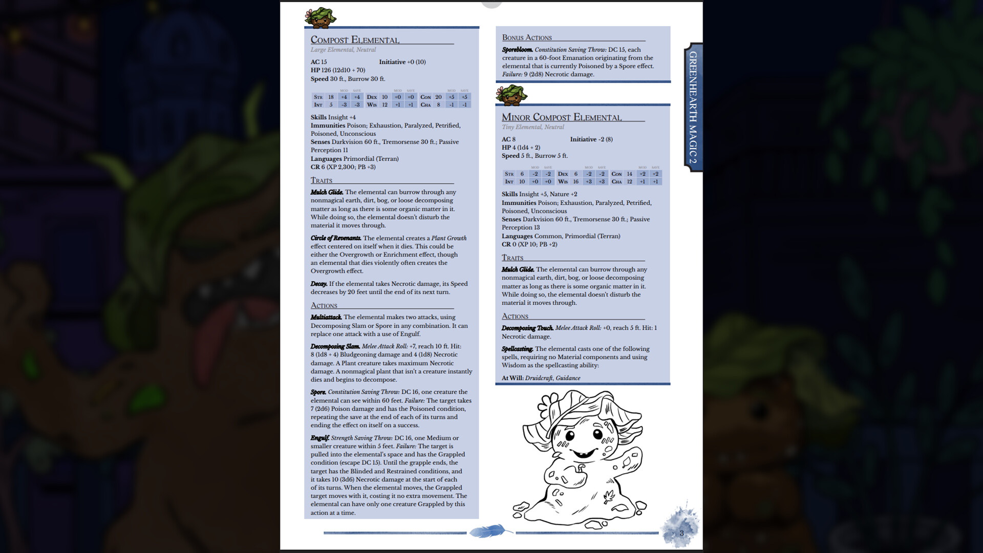 Greenhearth Magic: A companion to Greenhearth Necromancer for 5.5e screenshot 4