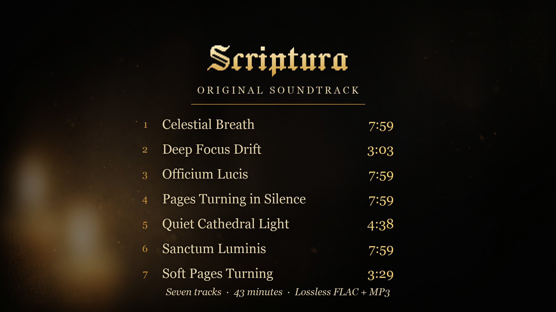 Scriptura Soundtrack screenshot 1