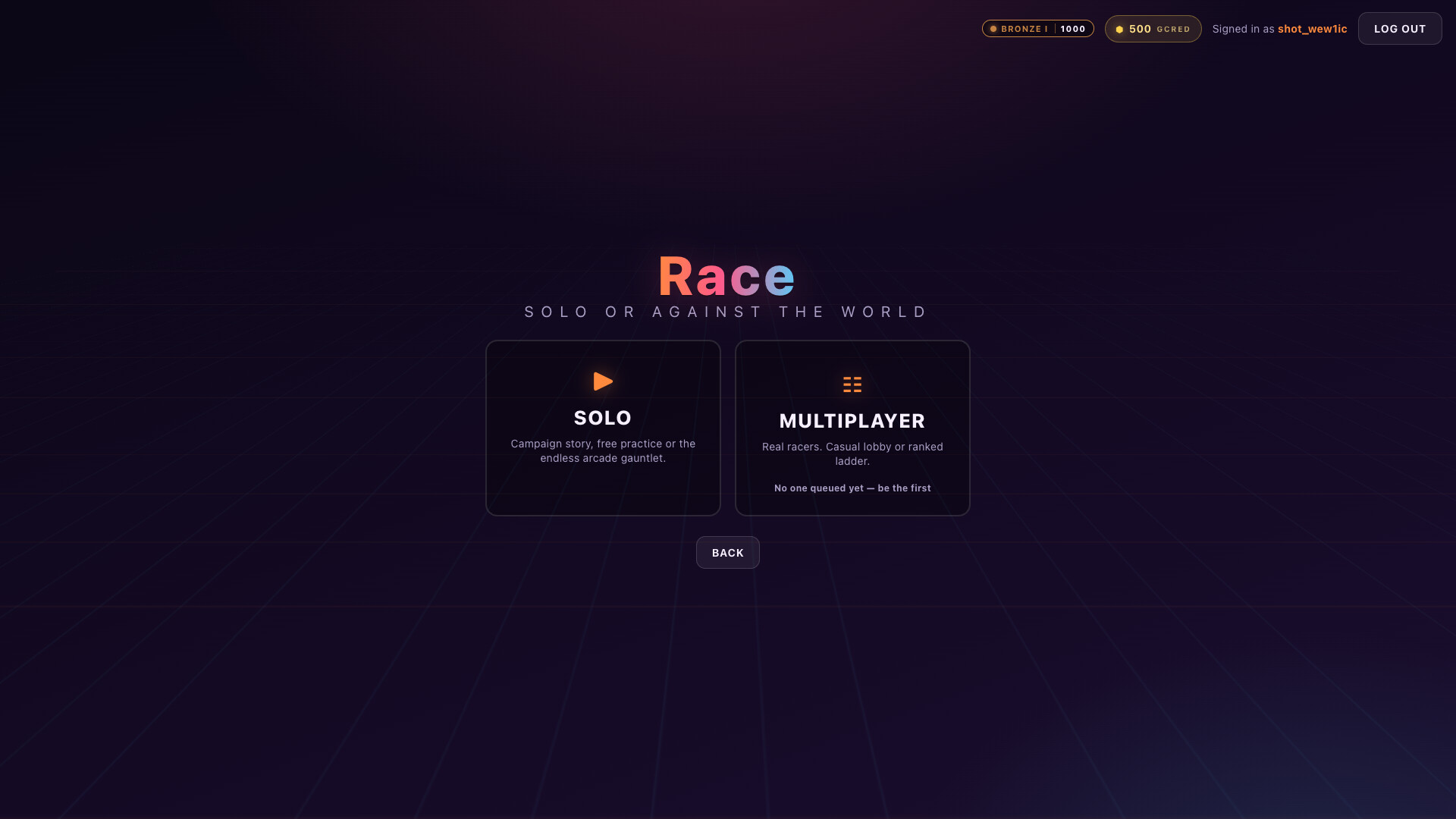 Punk Racer screenshot 1