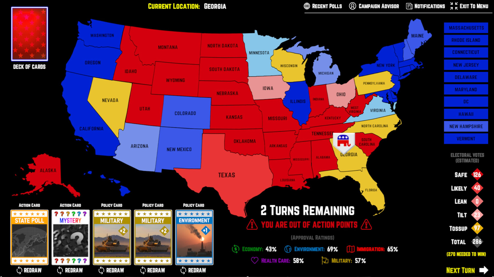 2026 U.S. Election Simulator screenshot 9