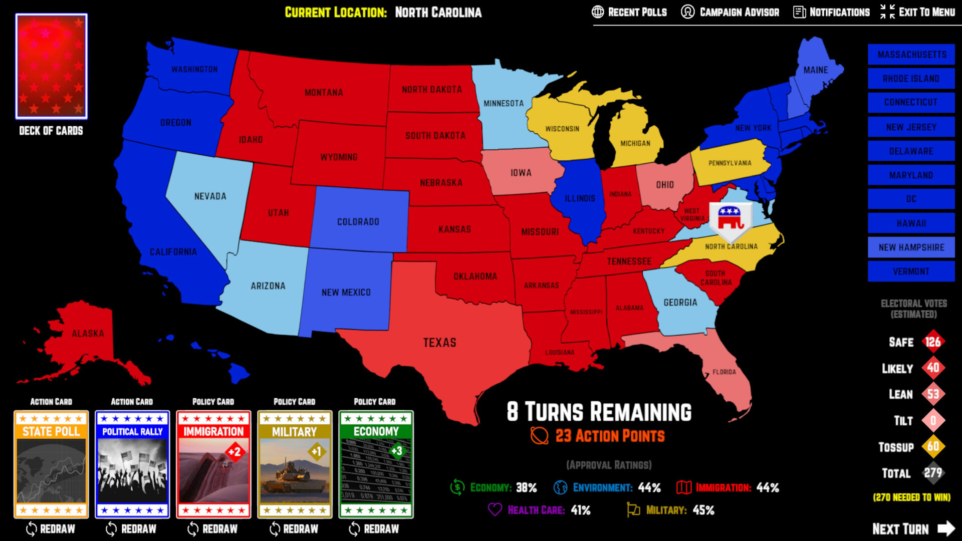 2026 U.S. Election Simulator screenshot 13