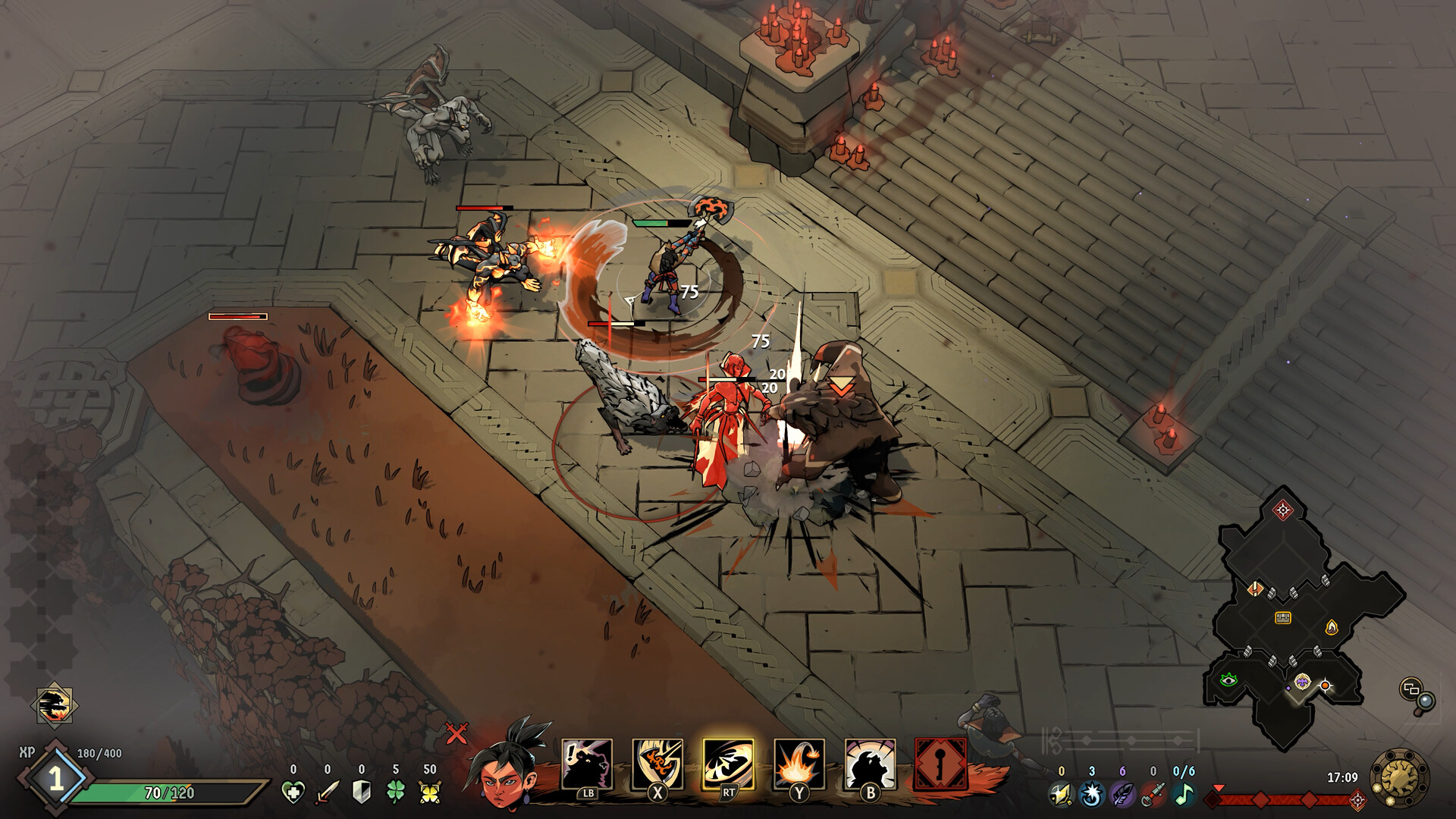 Ravenswatch Kintaro gameplay screenshot 1