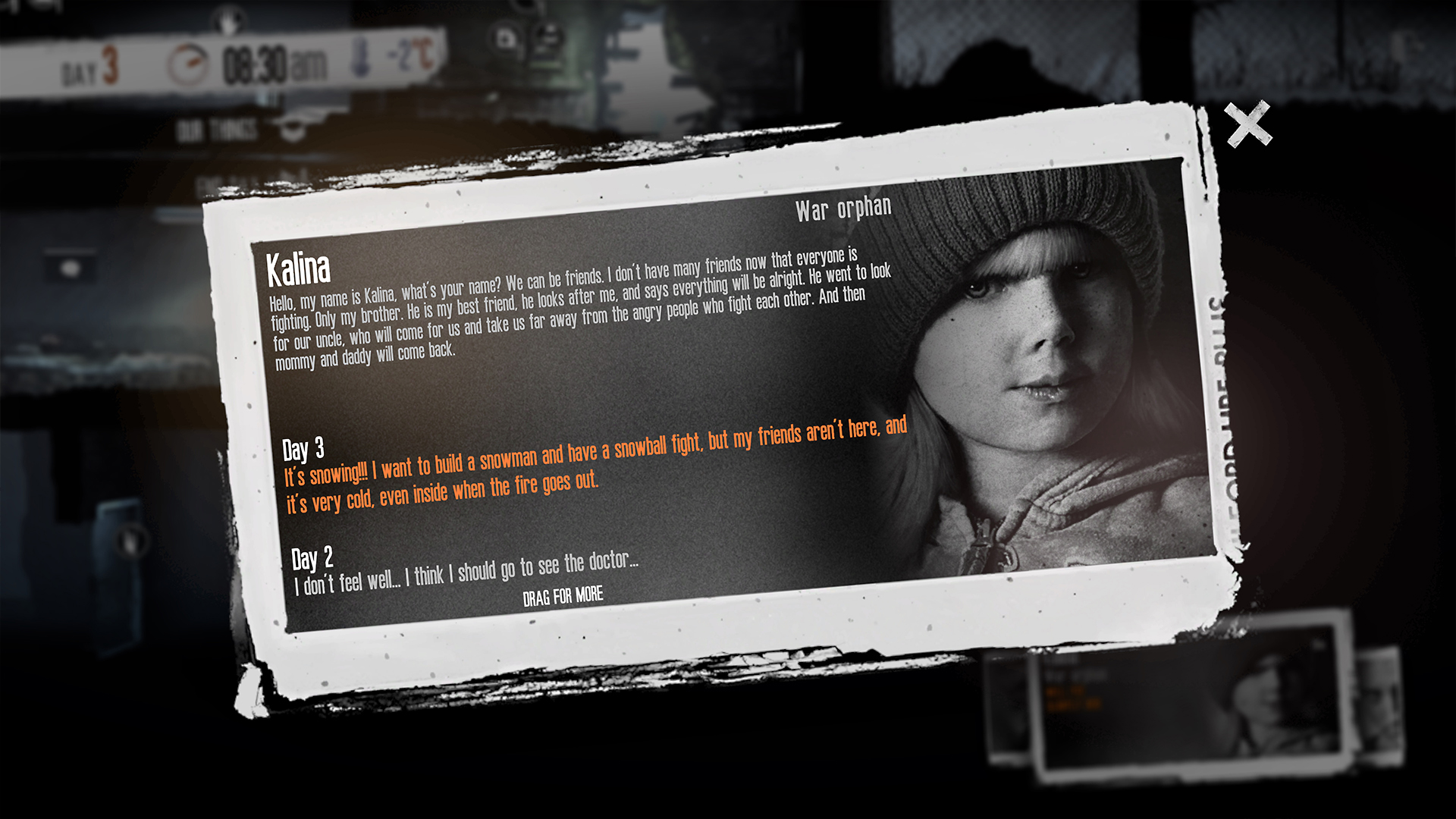This War of Mine - The Little Ones DLC screenshot 4
