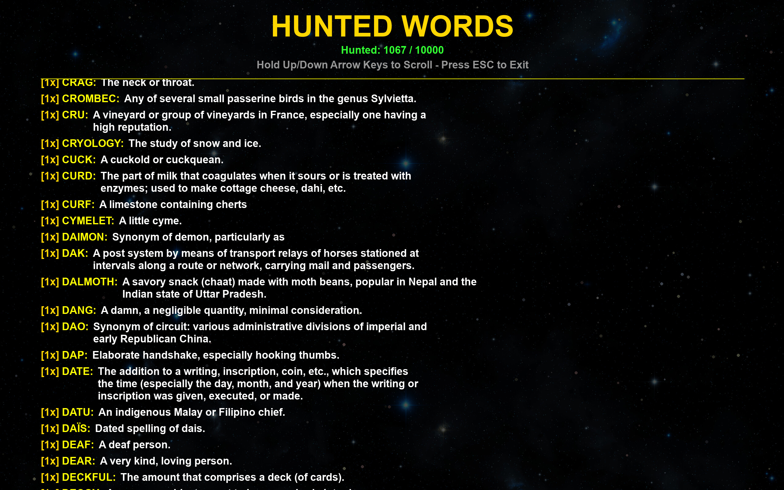 Wordy Space screenshot 6