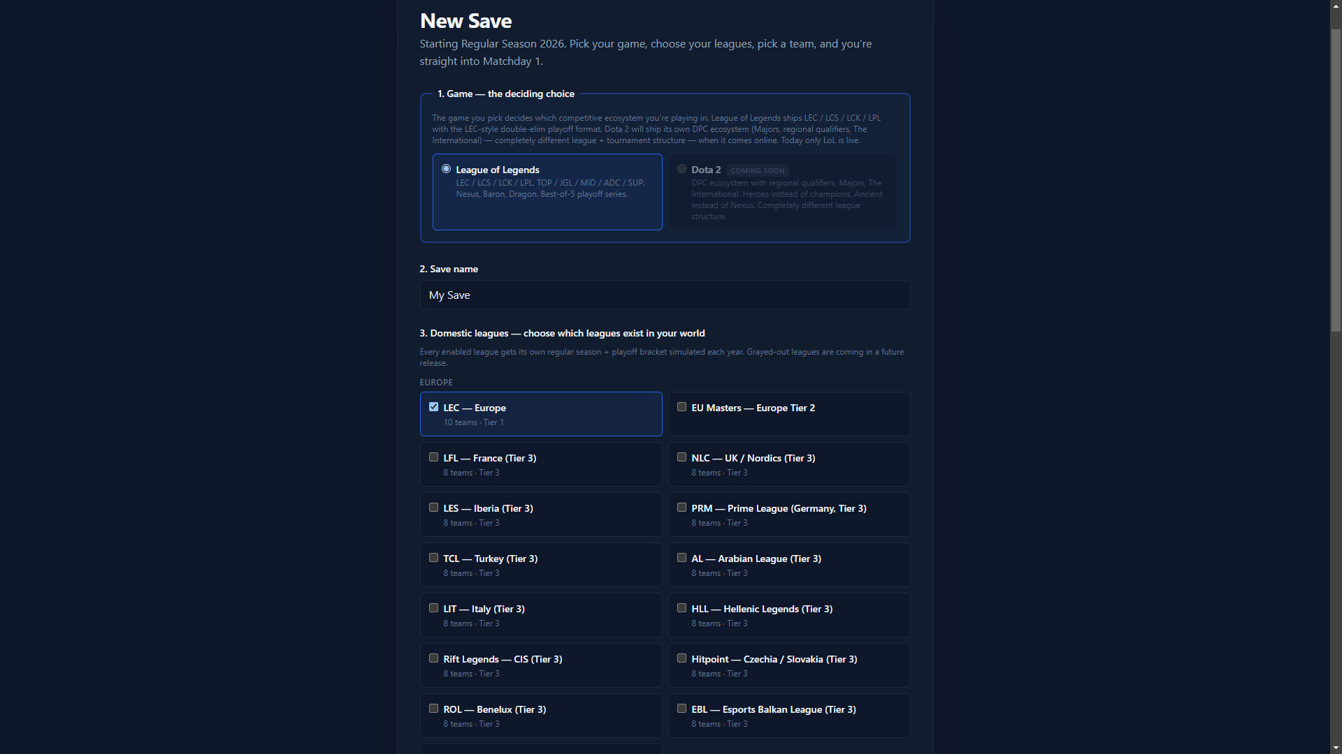 MOBA Manager screenshot 6