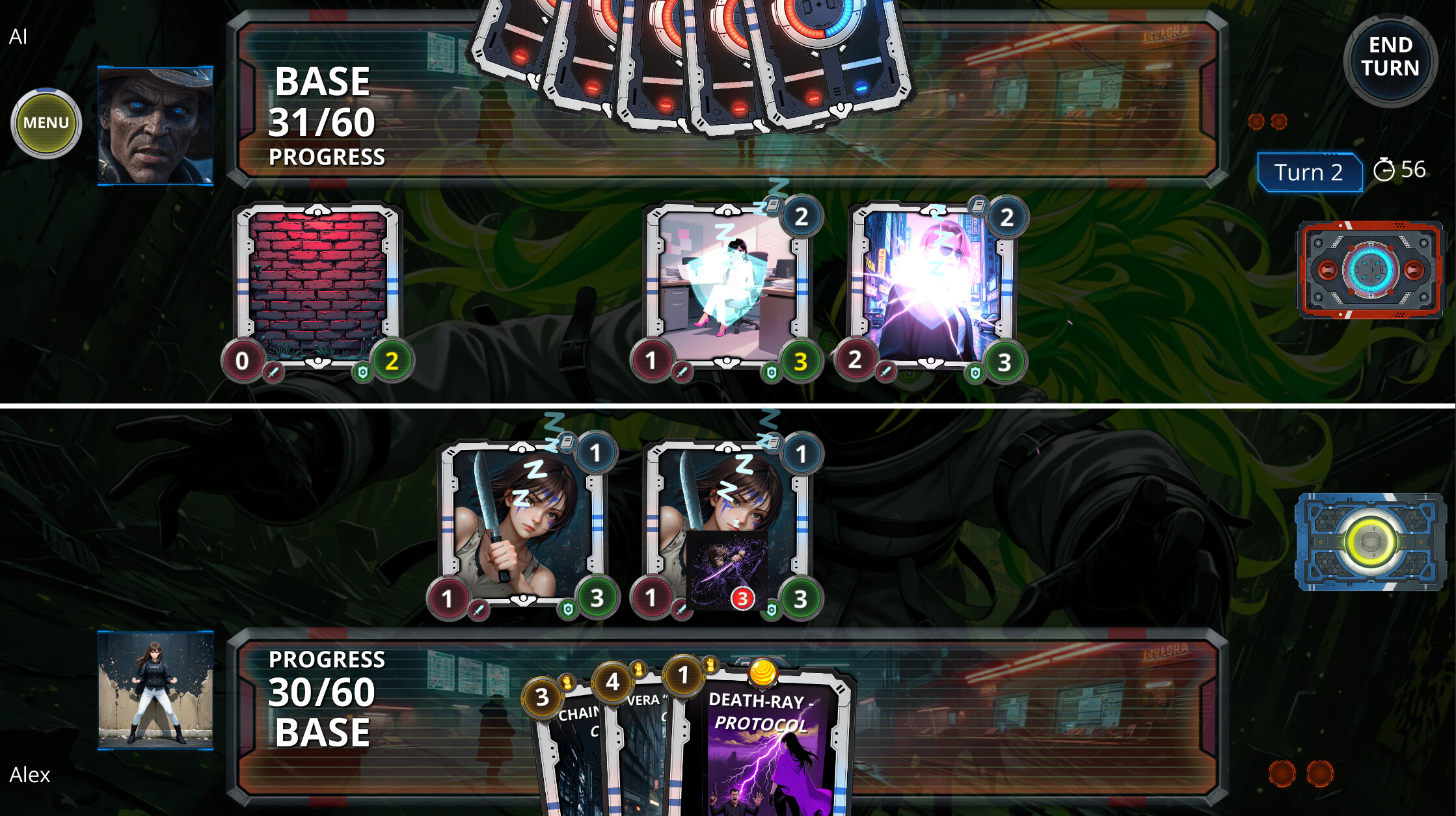 Neon Blackfall screenshot 8