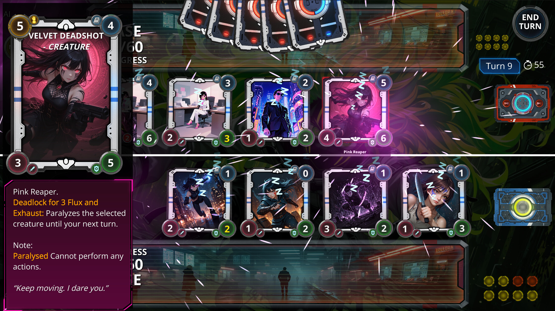 Neon Blackfall screenshot 6
