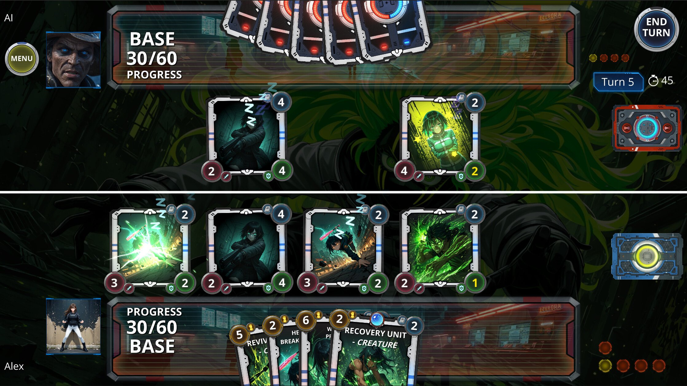 Neon Blackfall screenshot 5
