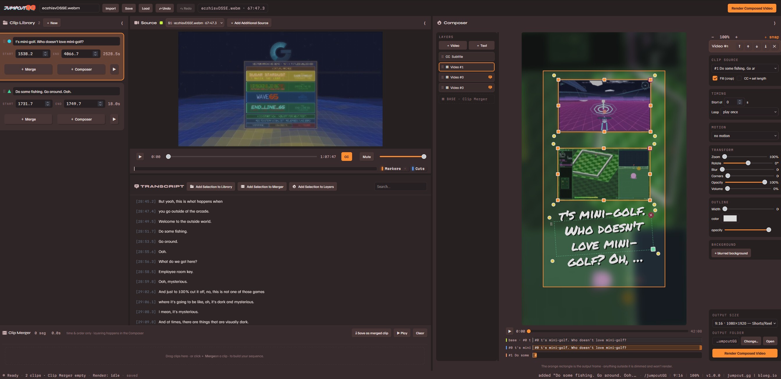 jumpcutGG screenshot 5