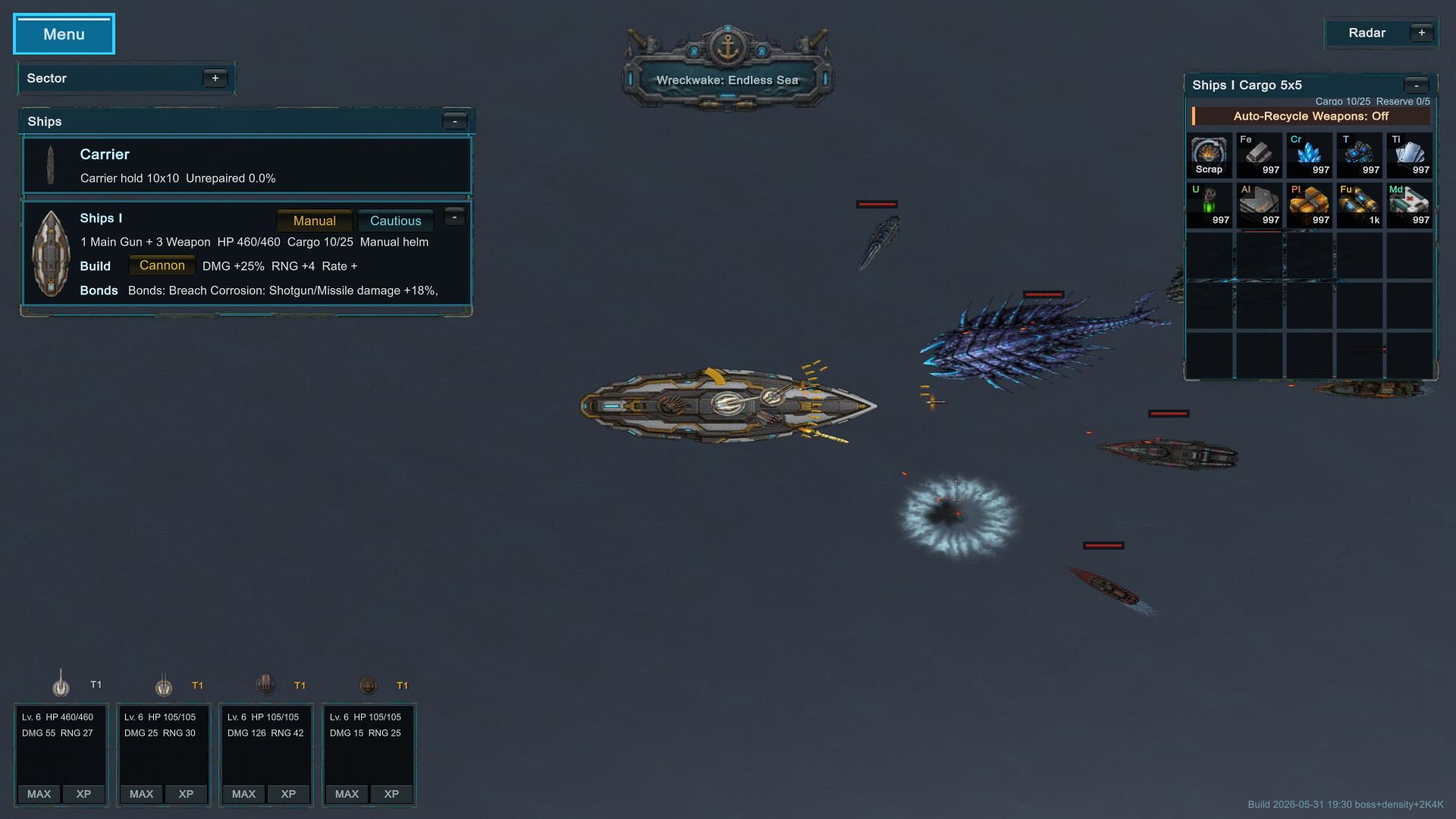 Wreckwake Endless Sea screenshot 5