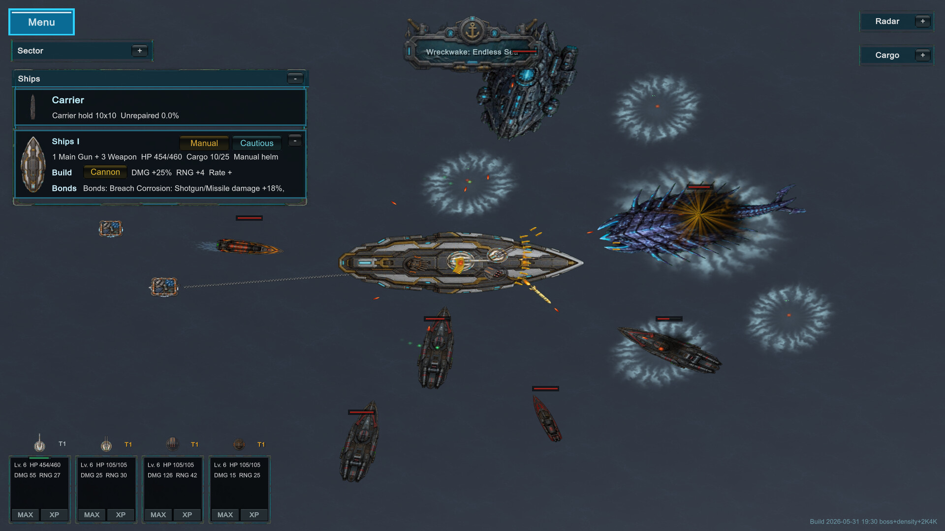 Wreckwake Endless Sea screenshot 1