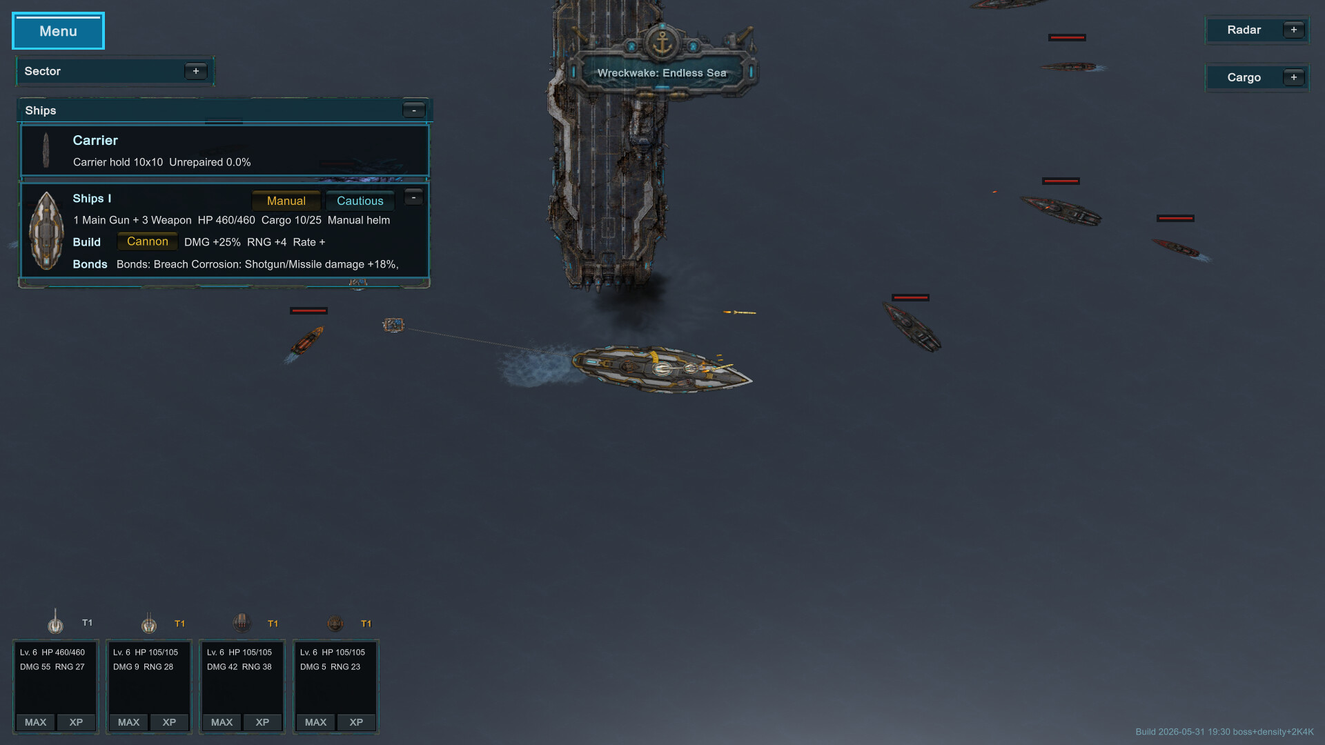 Wreckwake Endless Sea screenshot 2