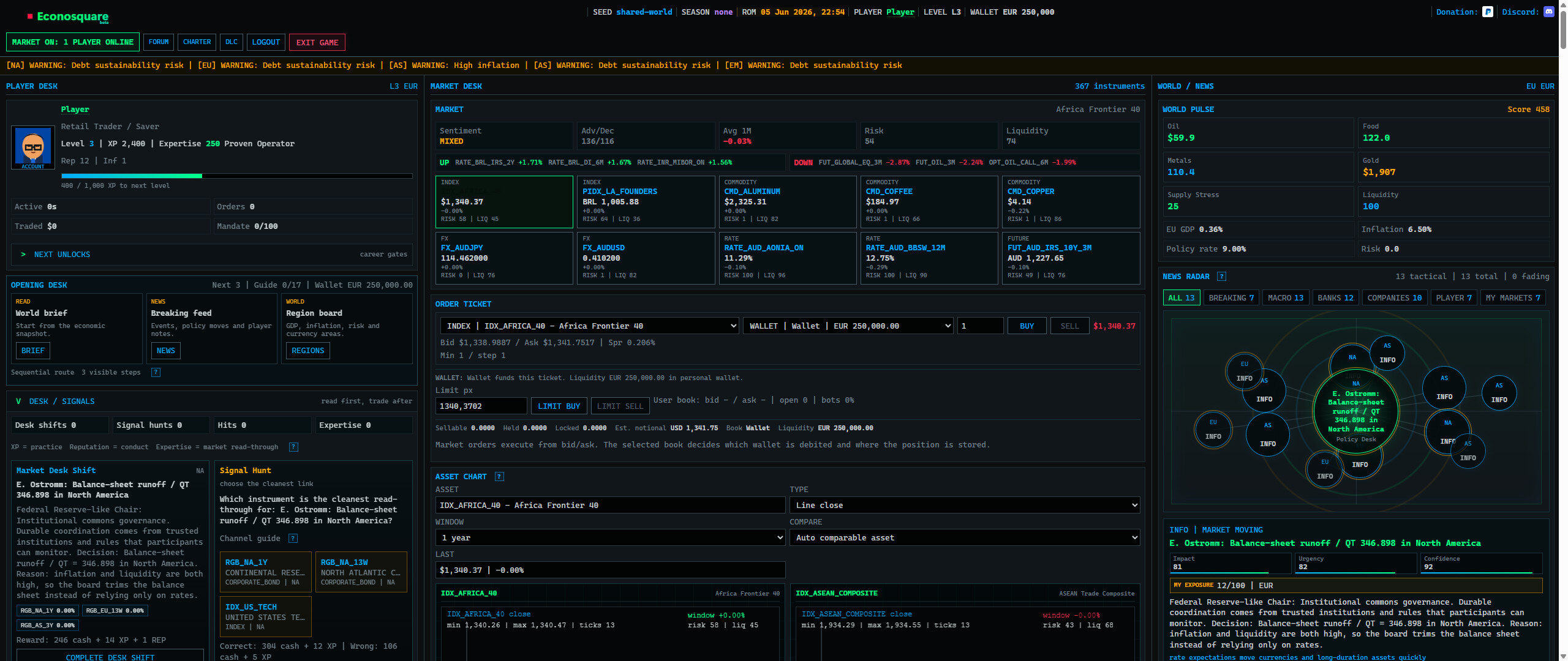 Econosquare screenshot 1