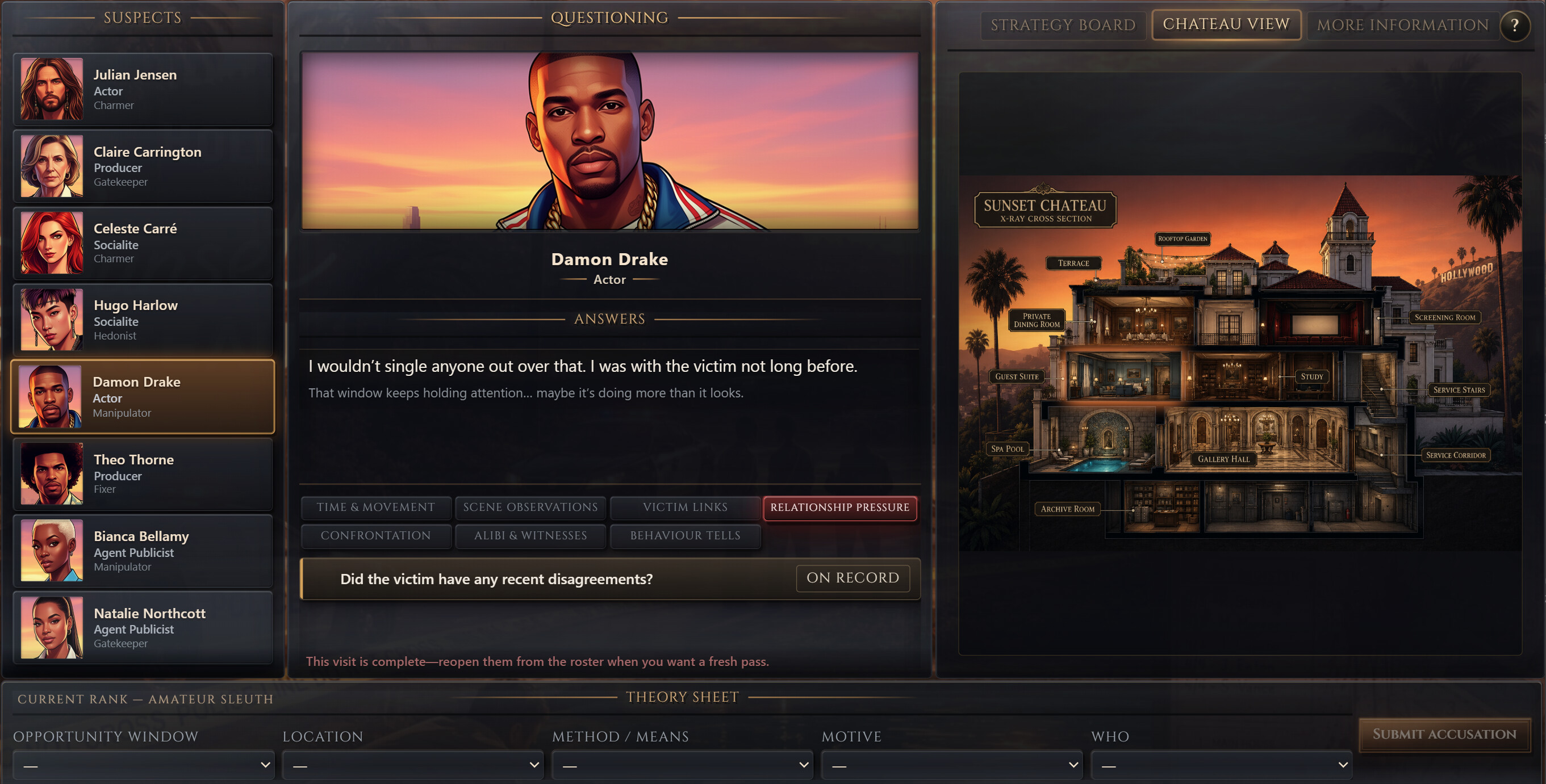 Last Guest at Sunset screenshot 2