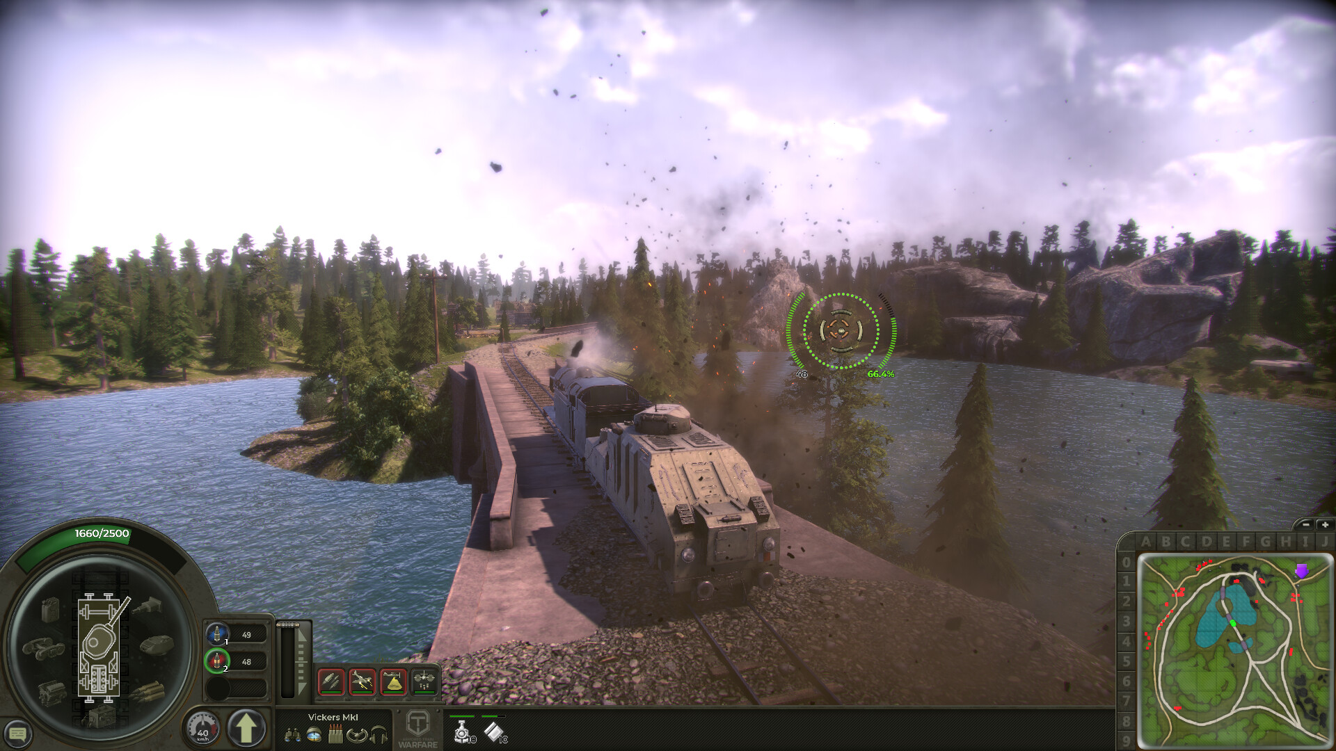 Armored Train Warfare screenshot 10