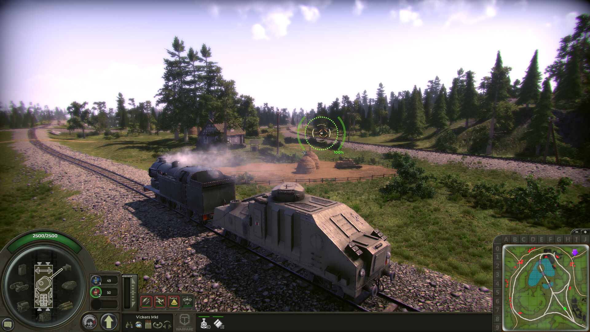 Armored Train Warfare screenshot 7