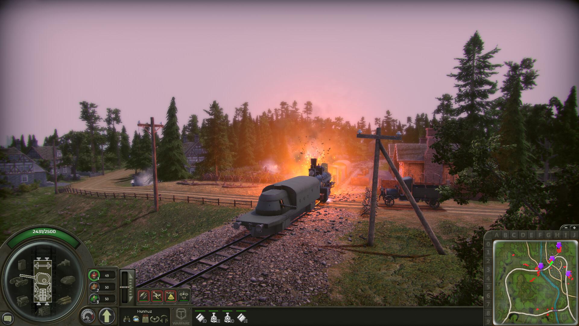 Armored Train Warfare screenshot 6