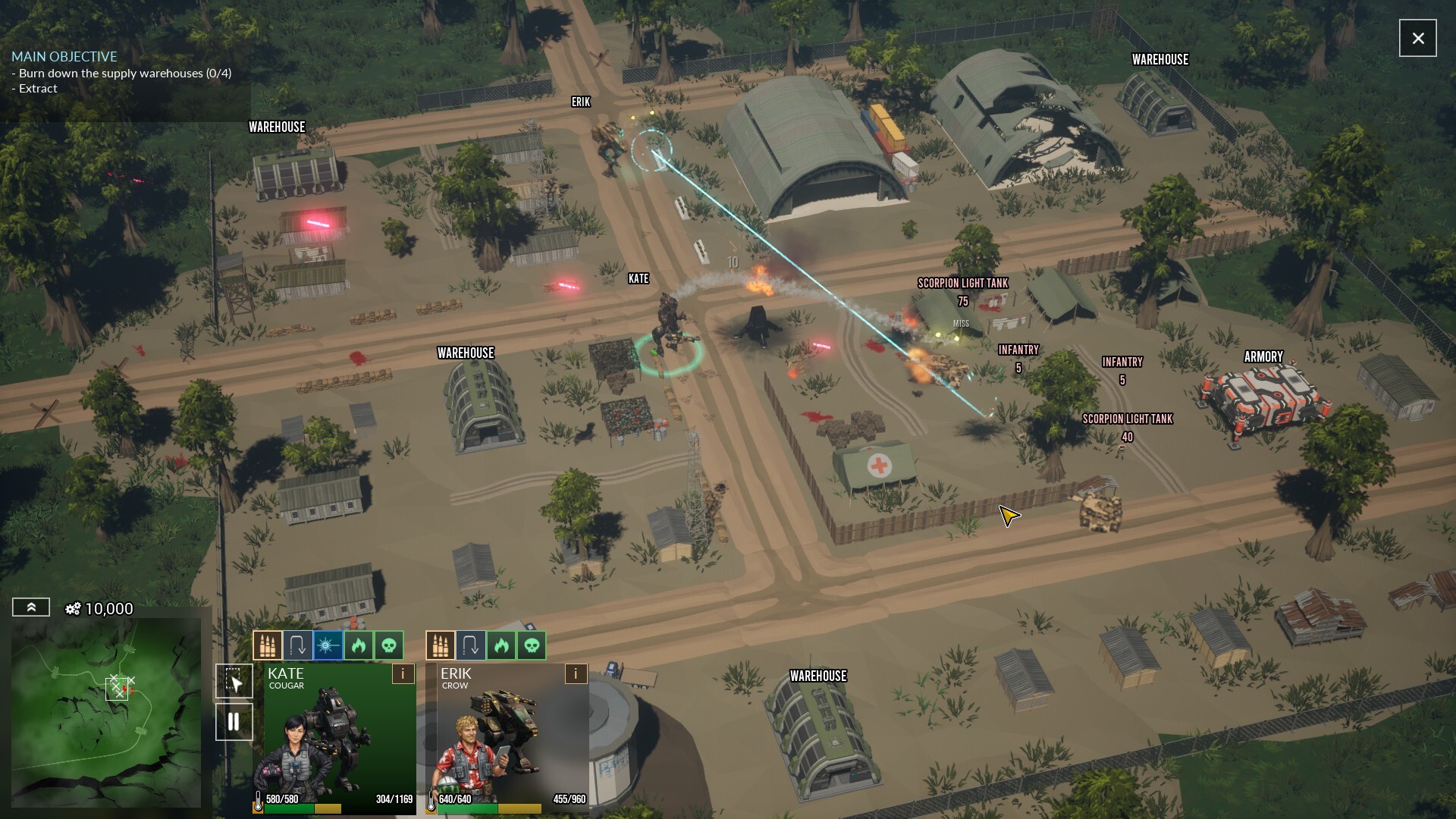 Merc Commander screenshot 1