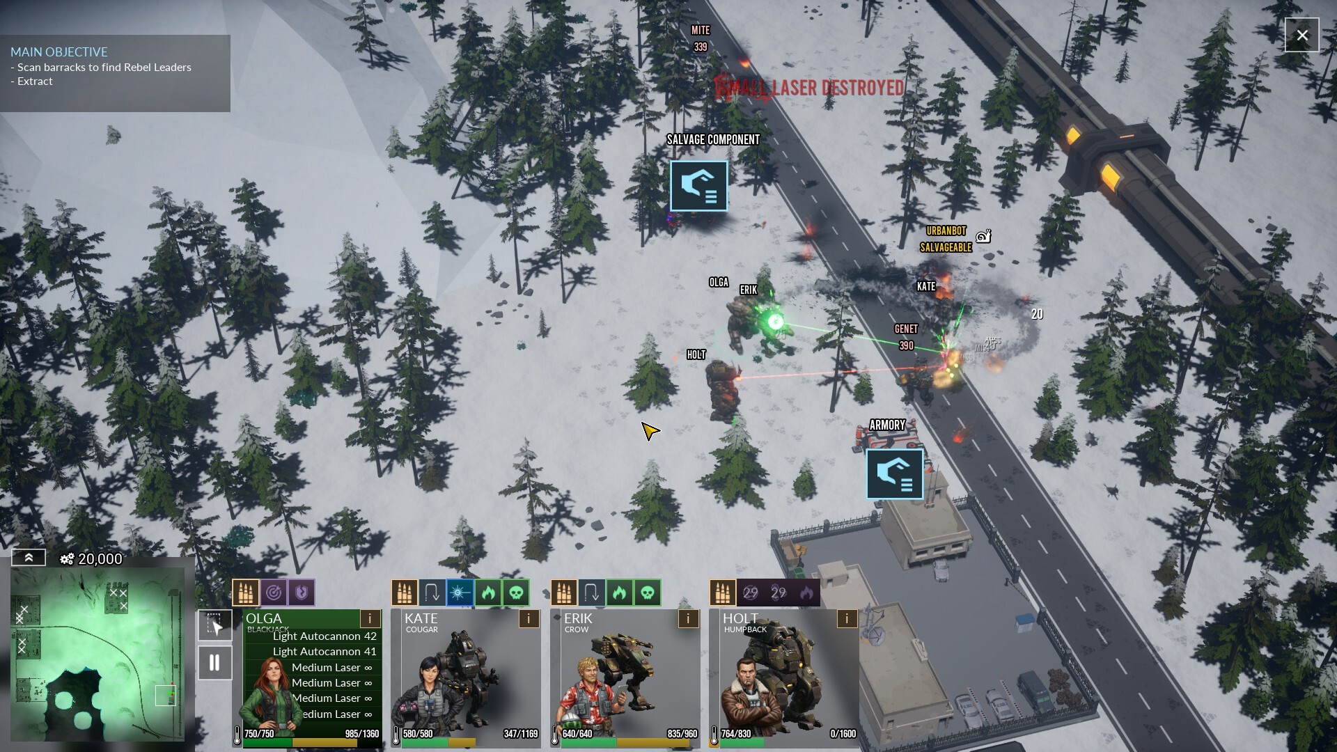 Merc Commander screenshot 3