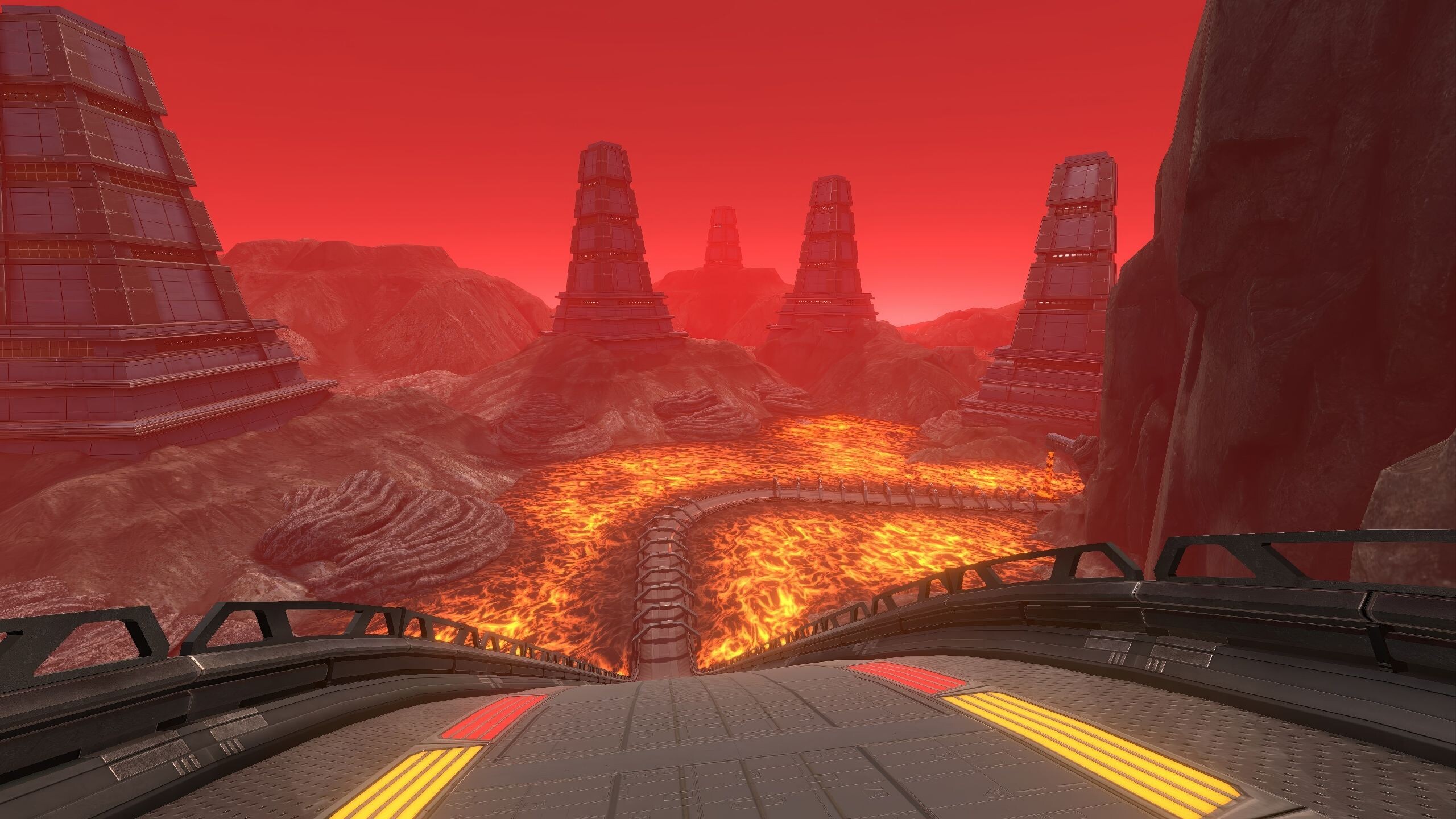 VRacer Hoverbike - Kepler screenshot 1