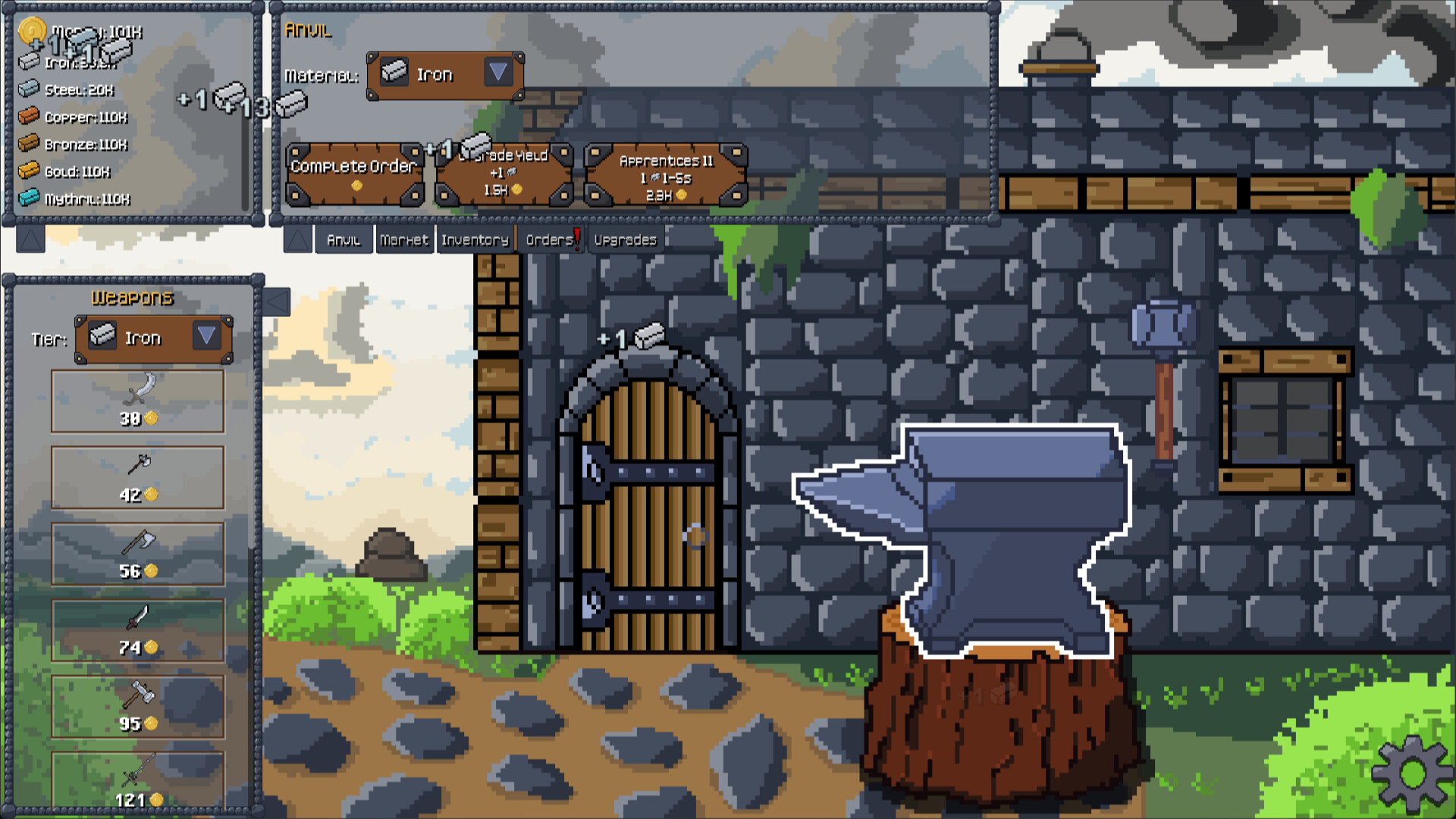 Forge Clicker 2 screenshot 1