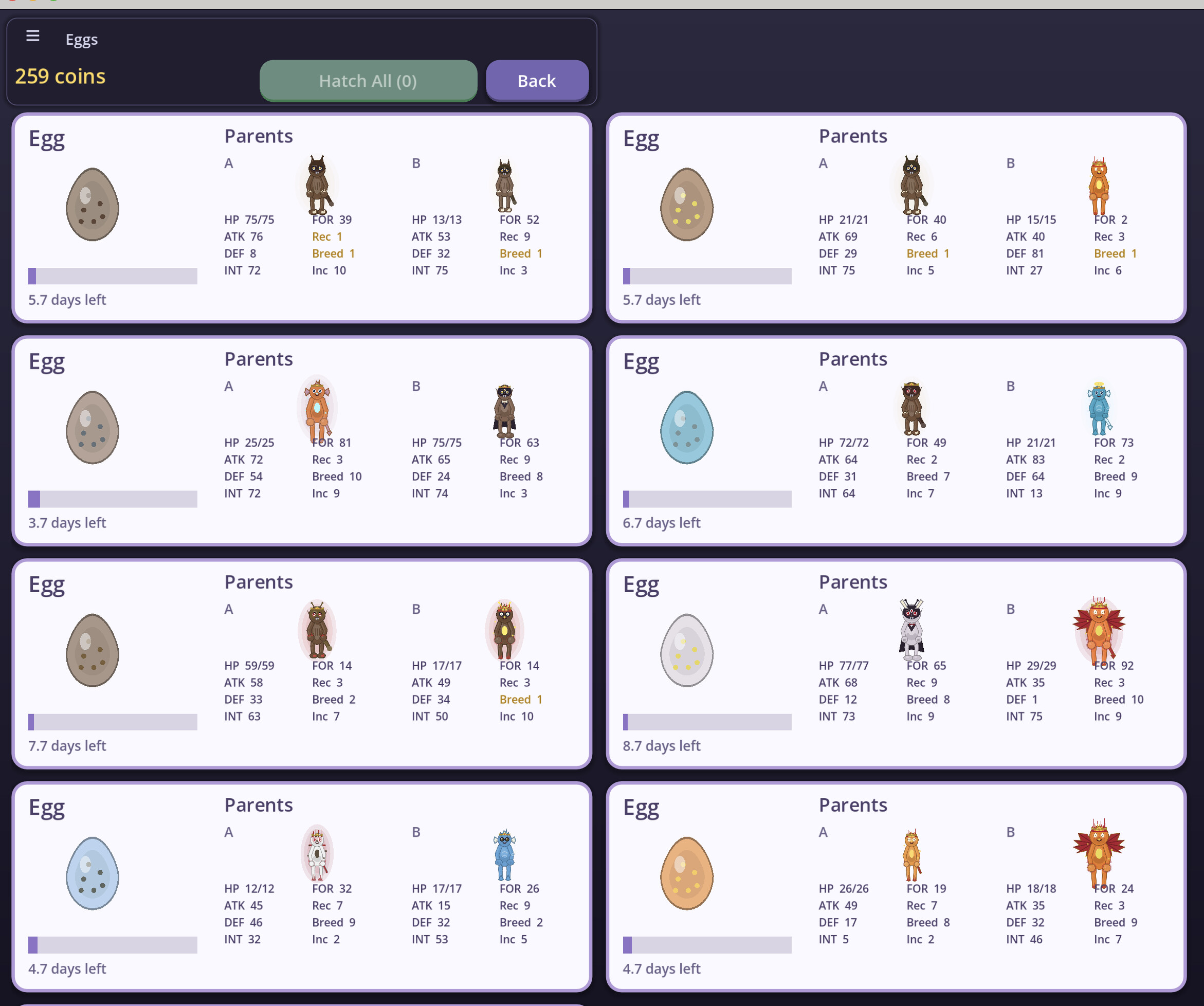 Monster Breeder screenshot 3