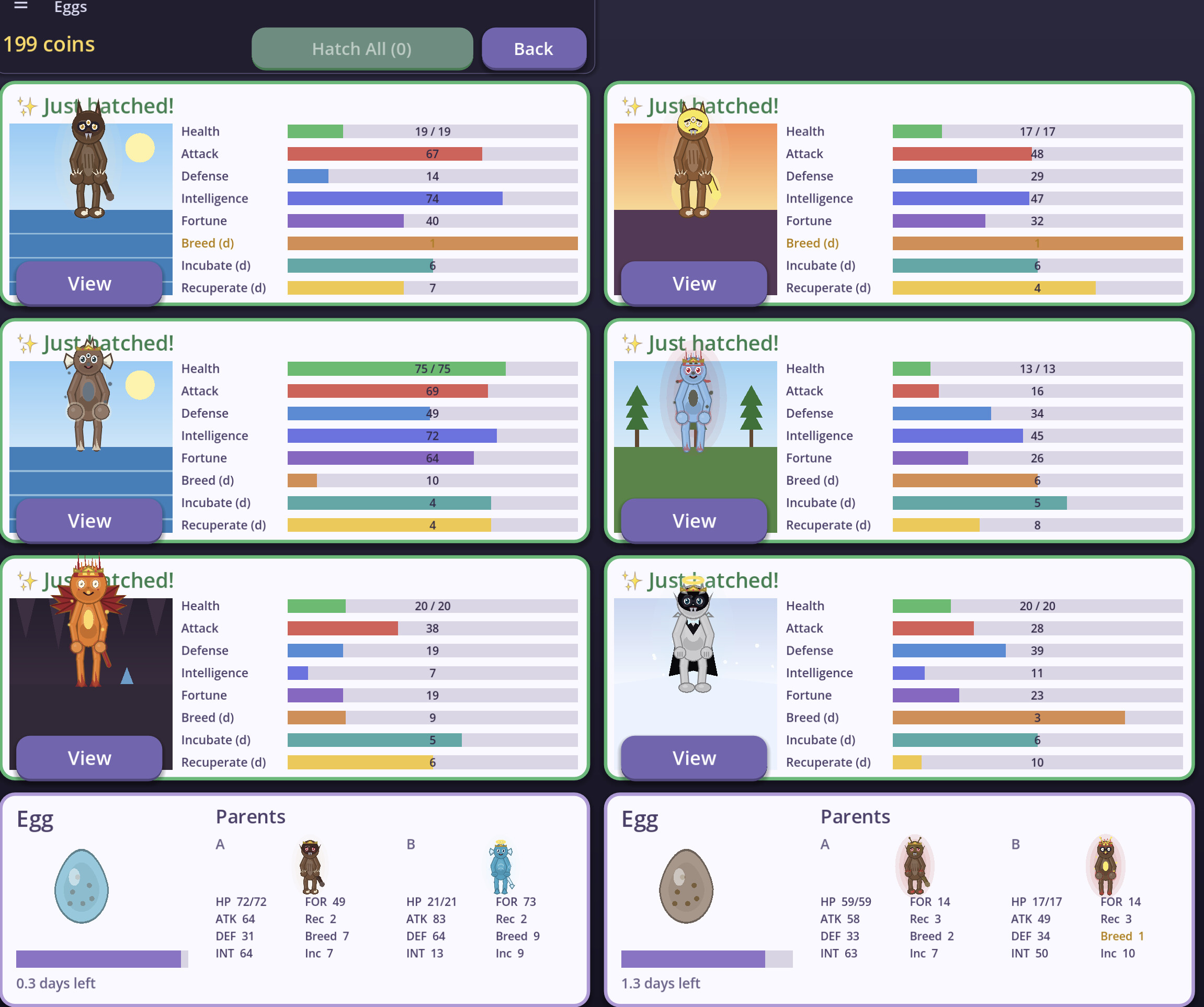 Monster Breeder screenshot 2