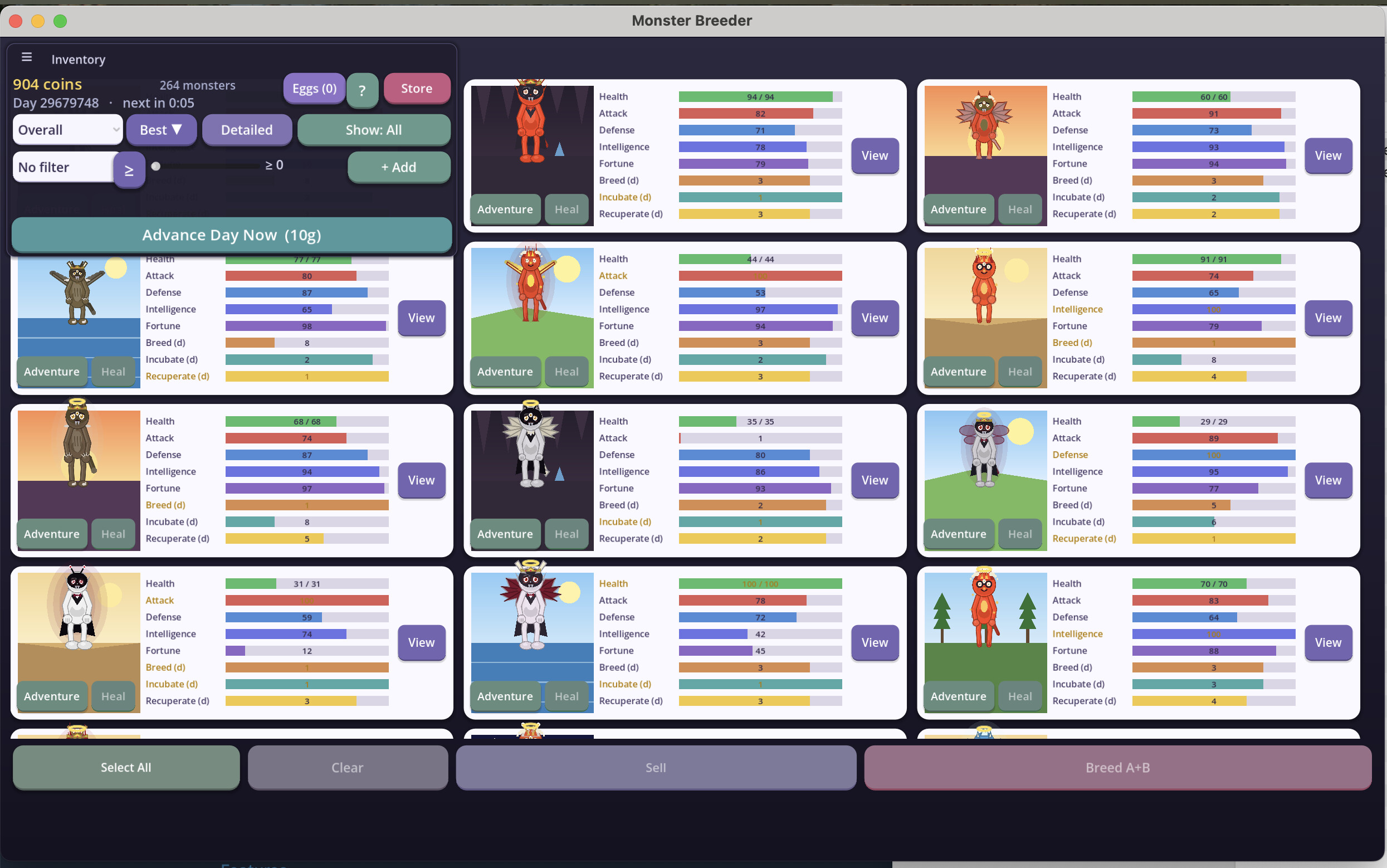 Monster Breeder screenshot 4