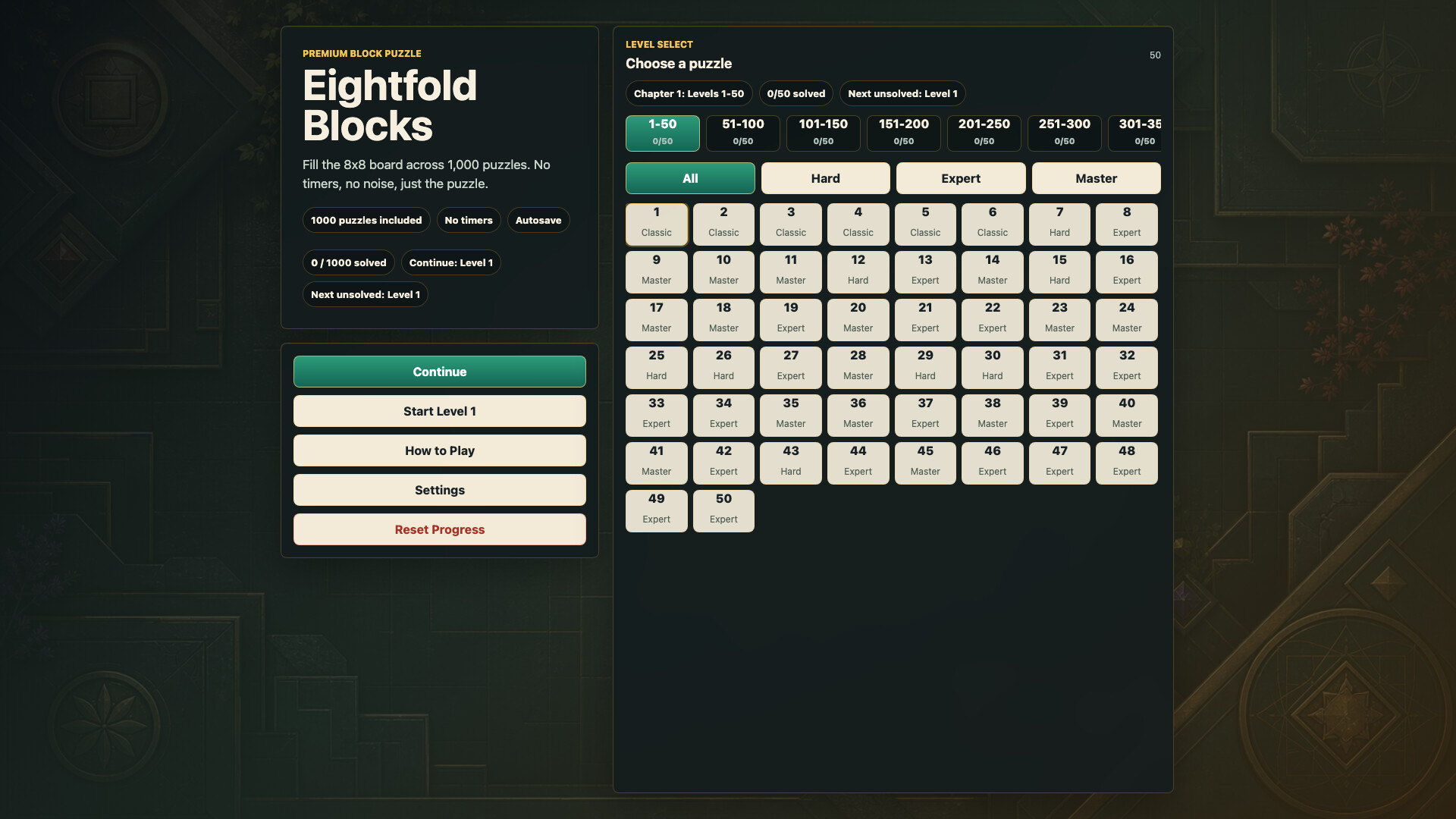 Eightfold Blocks screenshot 5
