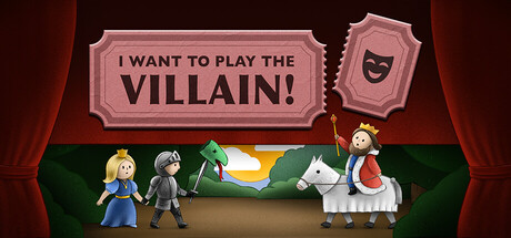 I Want to Play the Villain! — Steam header