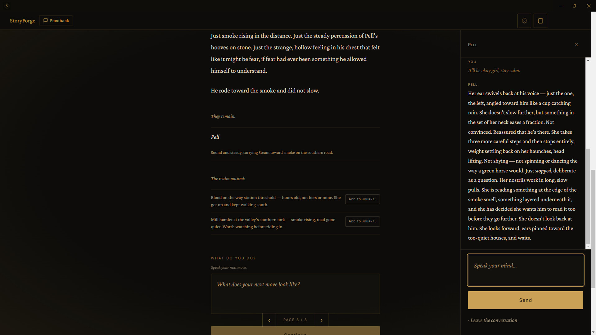 StoryForge screenshot 2