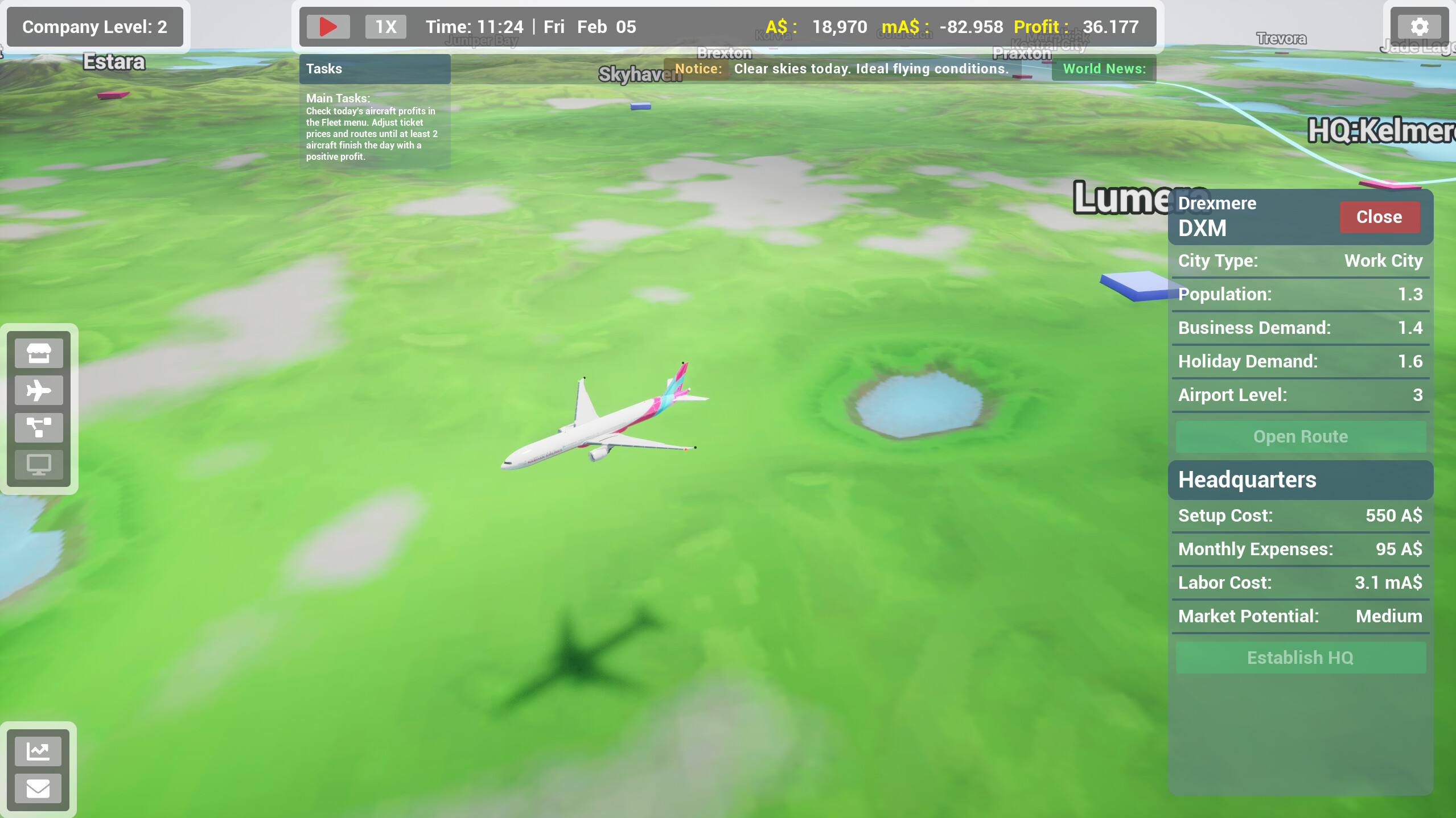 Skyline Airways screenshot 5