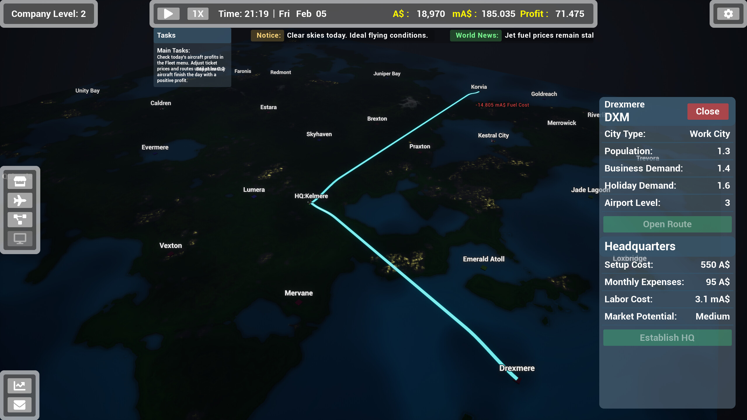 Skyline Airways screenshot 4