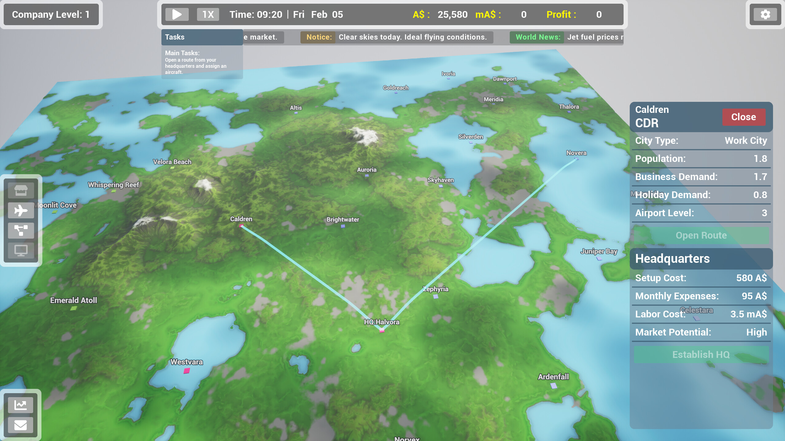Skyline Airways screenshot 1