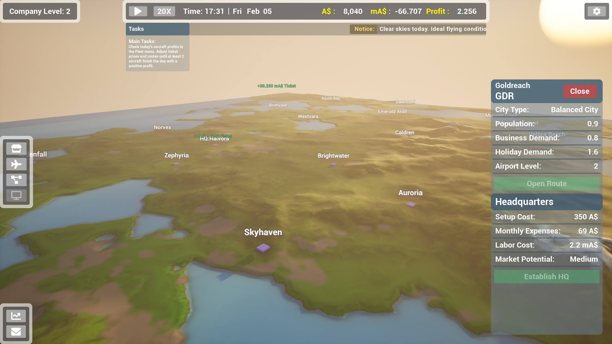 Skyline Airways screenshot 7