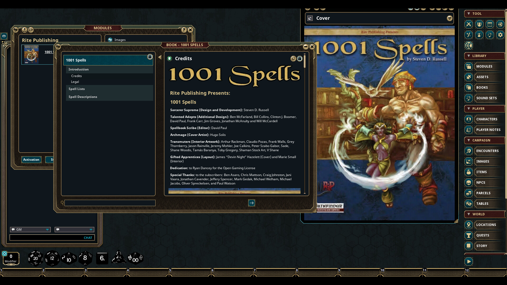 Fantasy Grounds - 1001 Spells screenshot 5