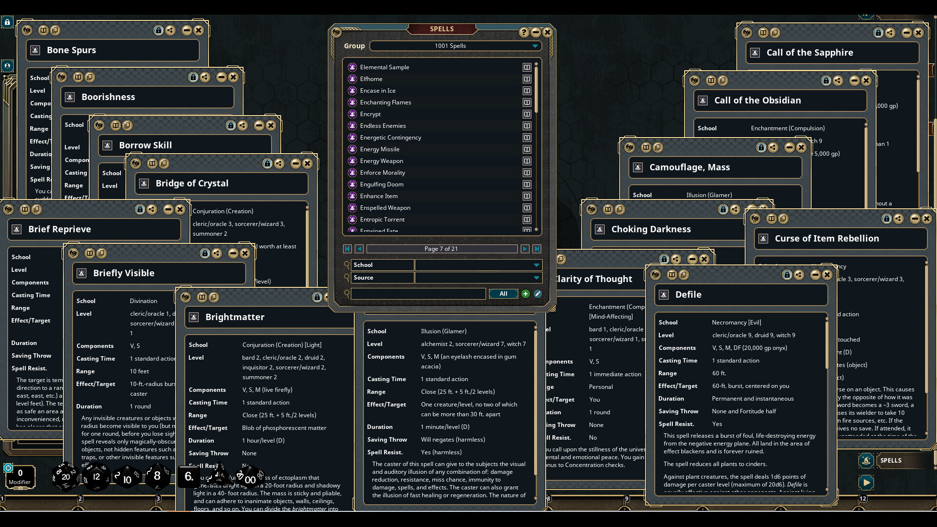 Fantasy Grounds - 1001 Spells screenshot 2