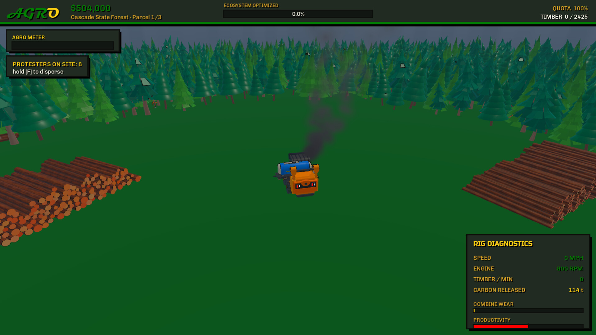 EVIL Agribusiness Simulator screenshot 10